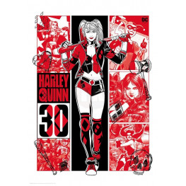 DC Comics Art Print Harley Quinn 30th Anniversary Limited Edition 42 x 30 cm